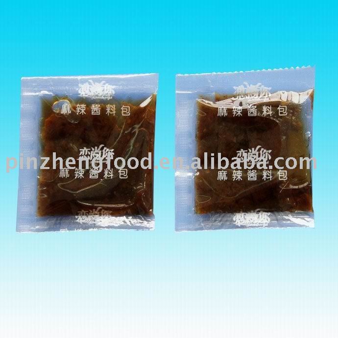 Spicy and Hot Sauce Sachets for Instant Noodles