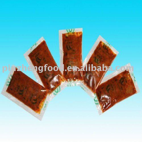 Tomato chicken seasoning sauce sachets for instant noodles