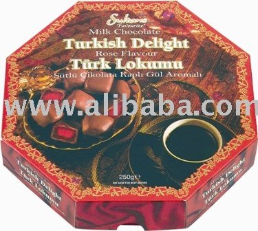 Milk  Chocolate   Turkish   Delight  Rose Flavour