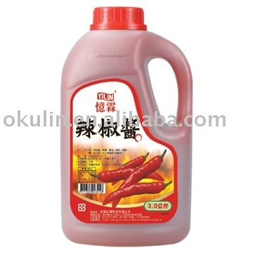 Chili  Sauce  in bottle -  hot    spicy