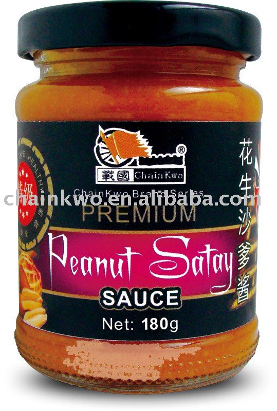 premium peanut satay sauce,China chainkwo price supplier - 21food