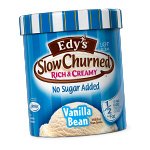 No Sugar Added Light Ice Cream:  Vanilla Bean