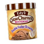 ice cream: Double Fudge Brownie