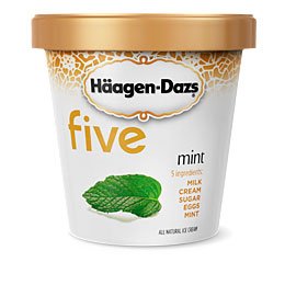 Haagen-Dazs ice cream--mint