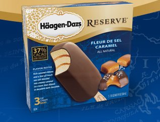 Haagen-Dazs fleur de sel caramel bar ice cream
