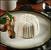 Amoretto flavored ice cream