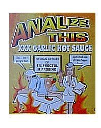 ANALYZE THIS - XXX GARLIC PEPPER HOT SAUCE