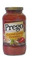 Prego Roasted Garlic Parmesan Pasta Sauce