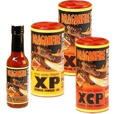 product line: dragonfire  hot   sauce s and chili powder