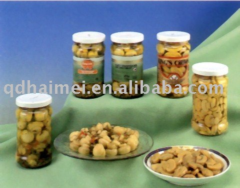  canned   mushroom s in  jar 
