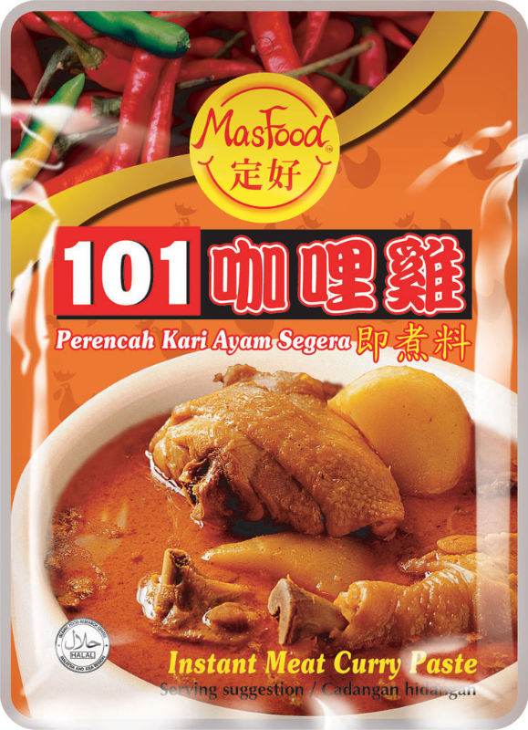 101 Instant Curry Paste For Chicken, Beef and Mutton
