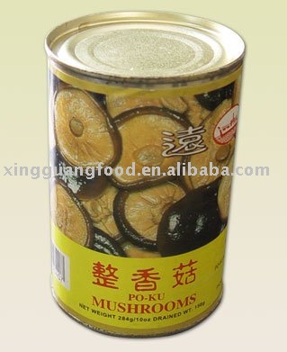 Canned  Shiitake   Mushroom  in  brine 