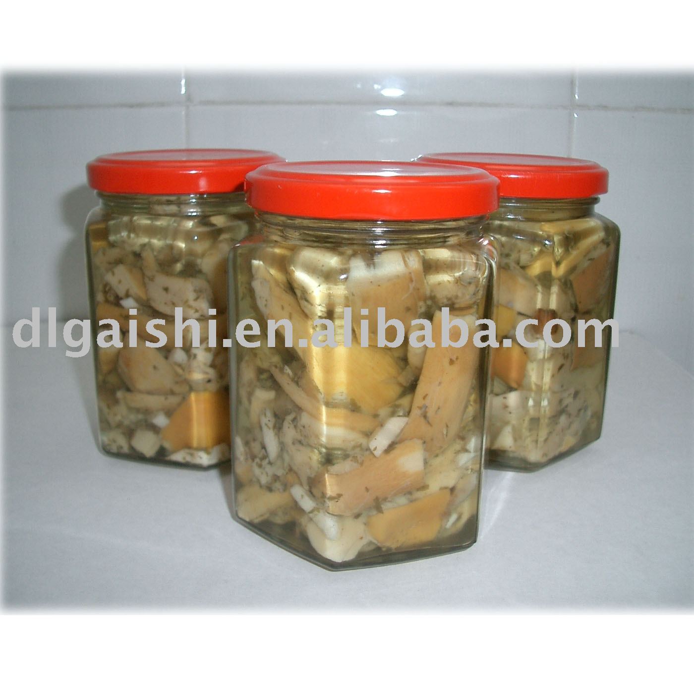 canned boletus edulis in oil