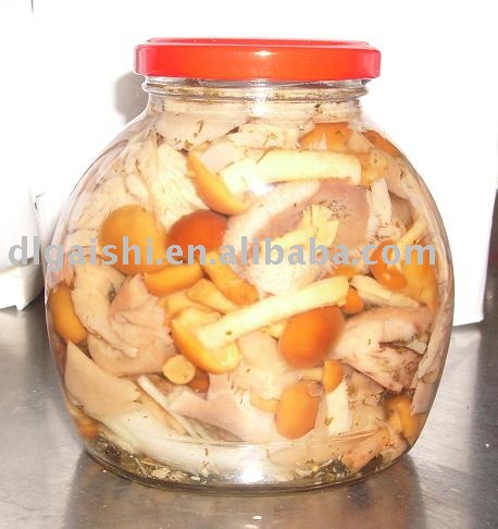 canned mixed mushroom