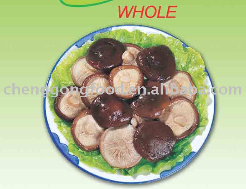 Canned Shiitakes In Jar