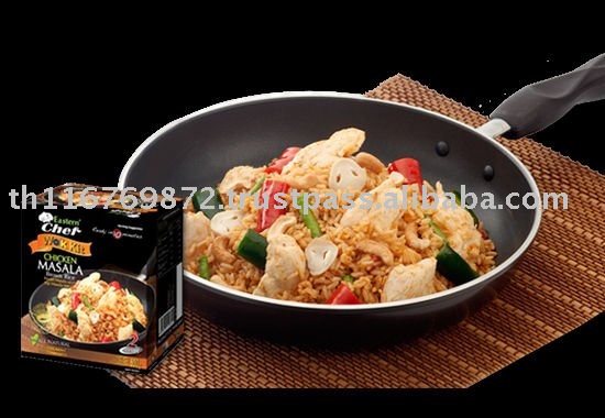 Instant  Frozen   Food  -  Indian  Masala Chicken Brown Rice From Thailand
