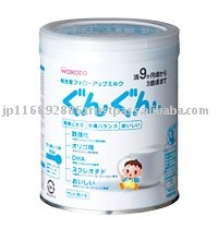 WAKODO Follow-Up Milk Gun Gun 300g (Japan-made baby/infant milk powder)
