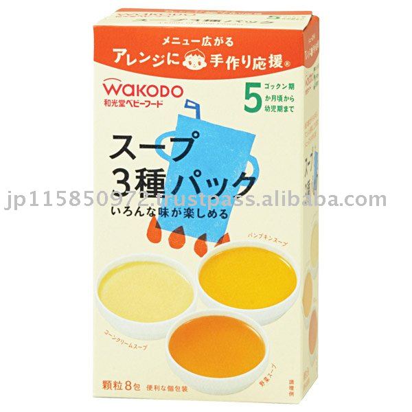 wakodo  Soup  3  Pack s