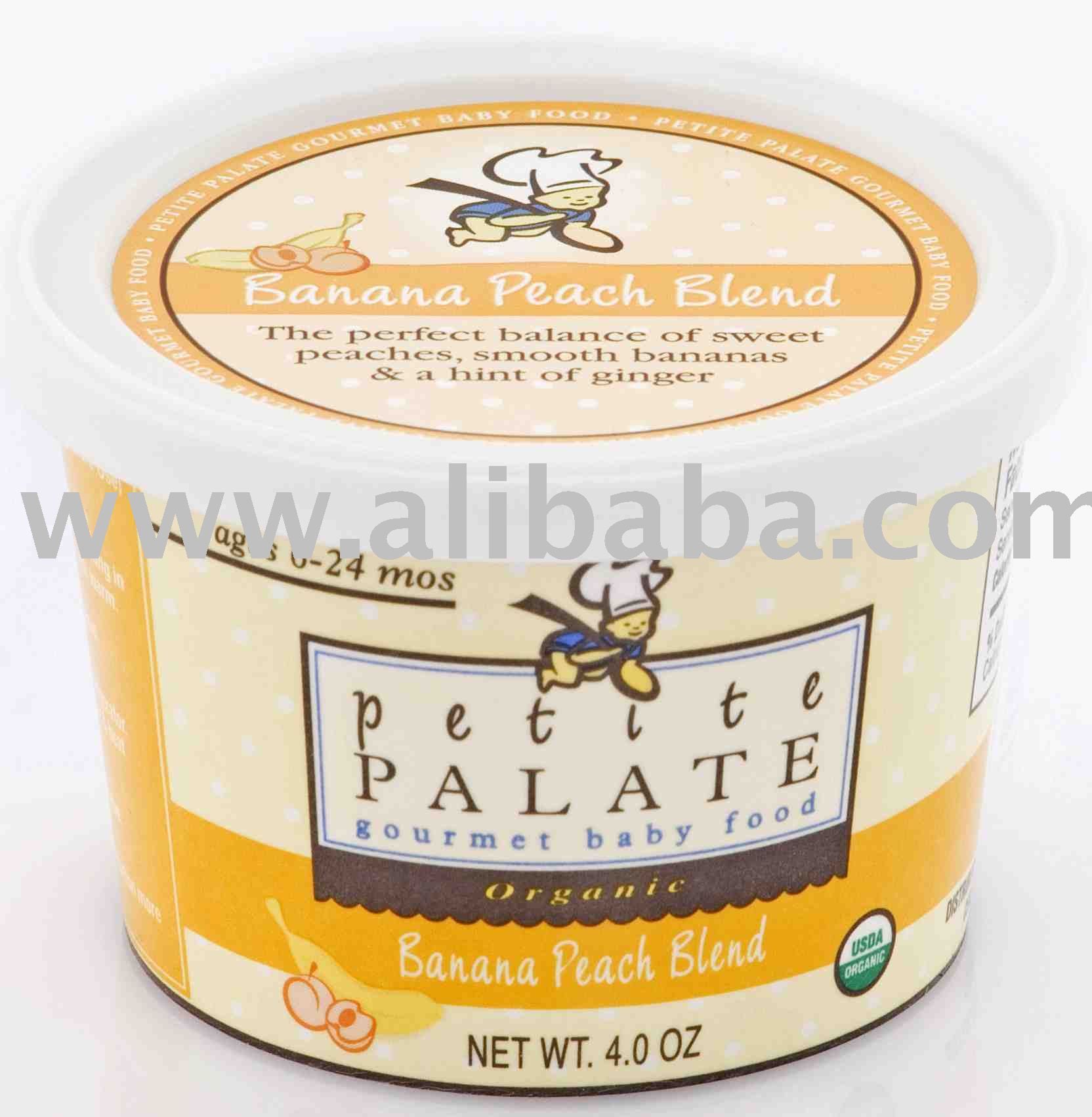Banana Peach Puree