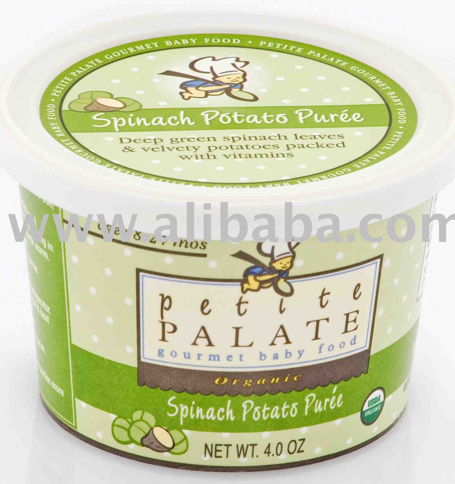 Spinach Potato Puree