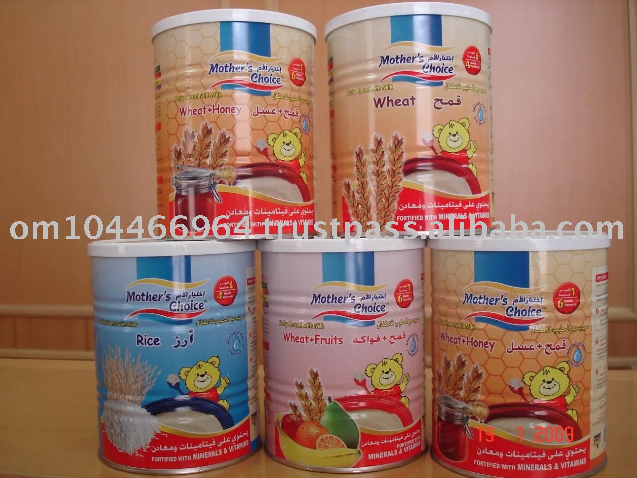 Baby cereals with Milk