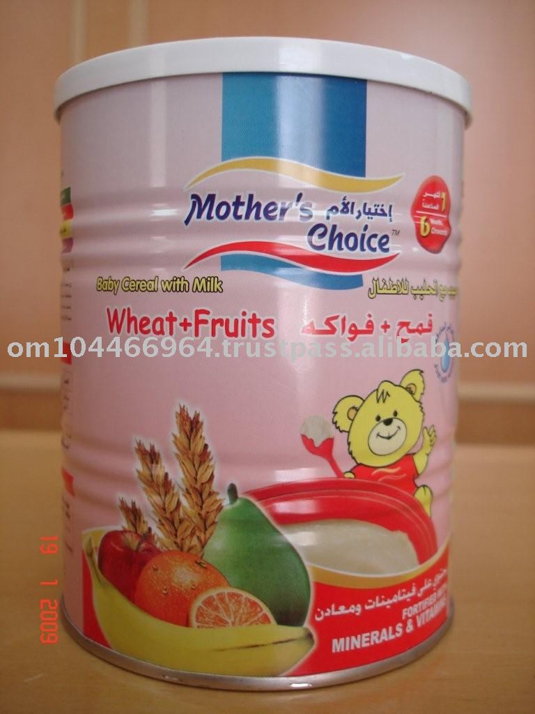 Wheat   Fruit cereals with Milk