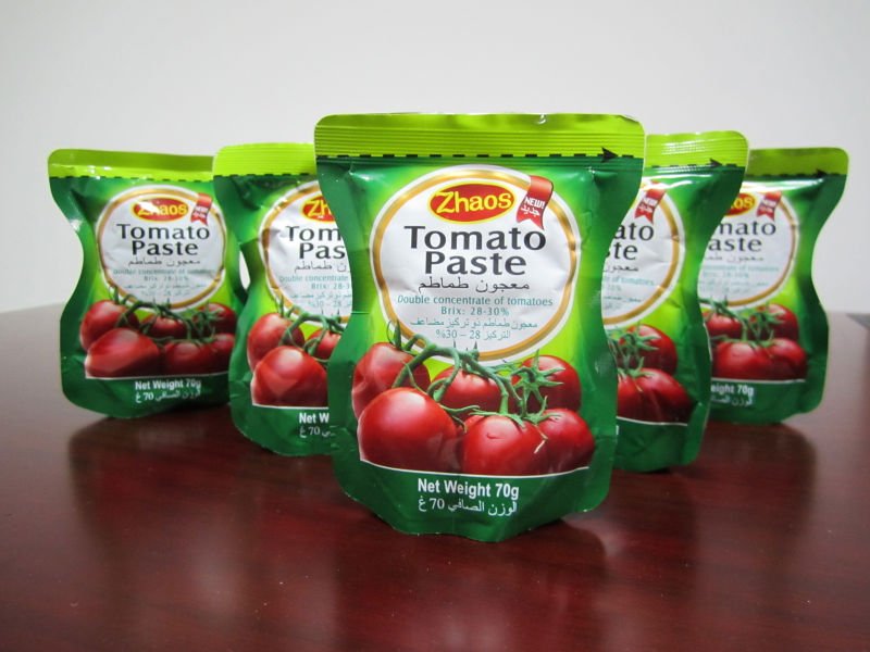  sachet   packing   tomato   paste 