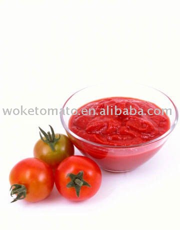 Canned tomato paste with brix 16-18%,18-20%