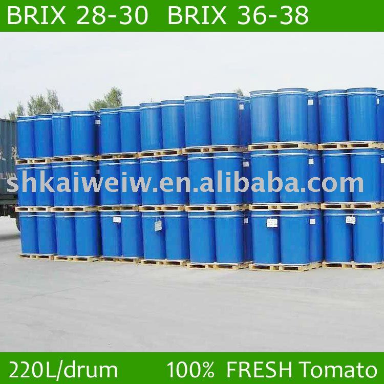 brix 28-30% aseptic tomato paste