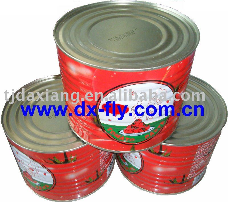 Canned tomato paste 70g-4500g/tin high quality and best price