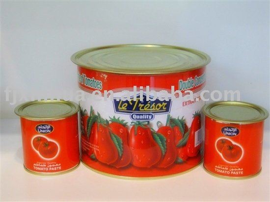 Canned Tomato Paste  28-30% brix