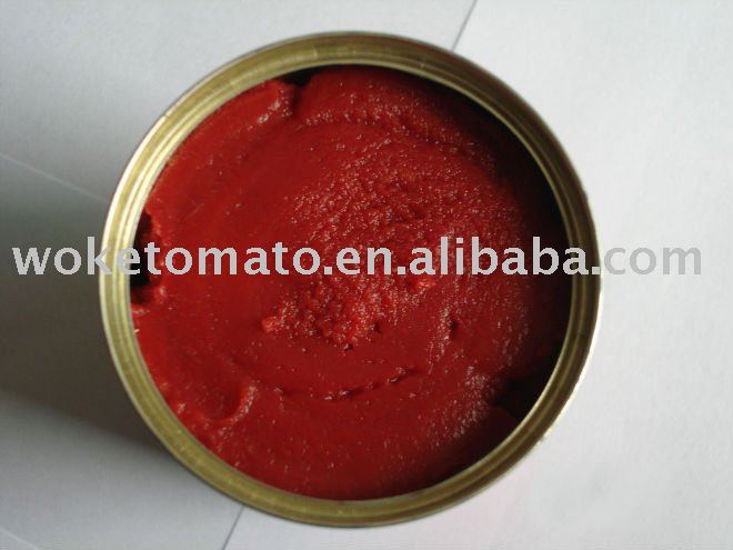 26- 28 %  canned   tomato   paste  in cold break