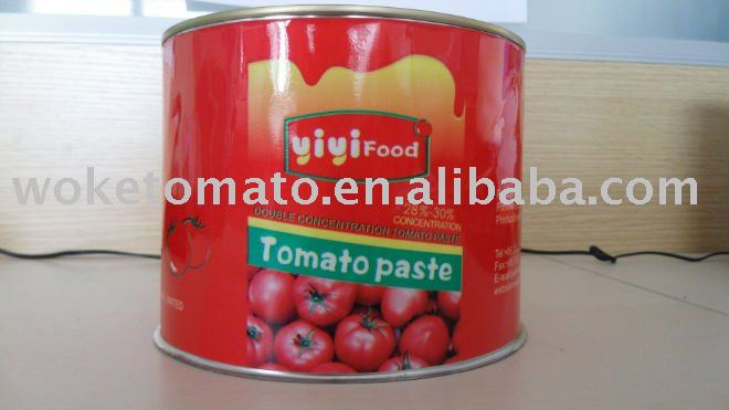 28-30% brix cold break canned tomato paste