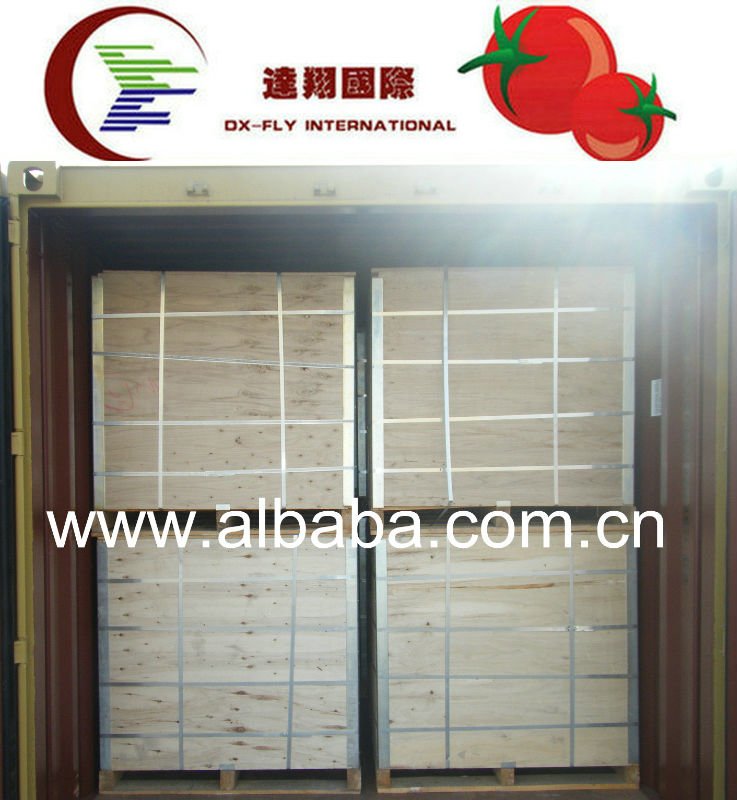 Tomato paste36/38% brix  packed in Wooden