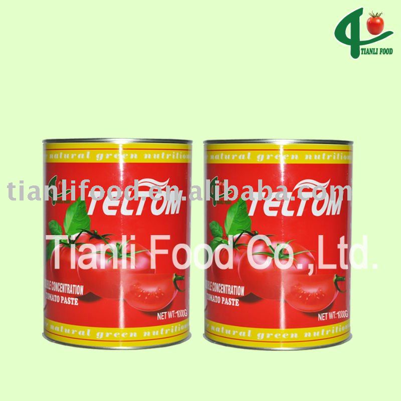 Tomato sauce in drum/canned