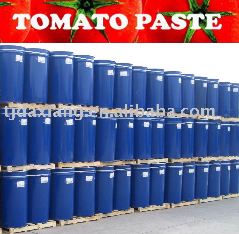2010 New Crop Tomato paste 28-30% brix CB  packing in steel drum with aseptic bags