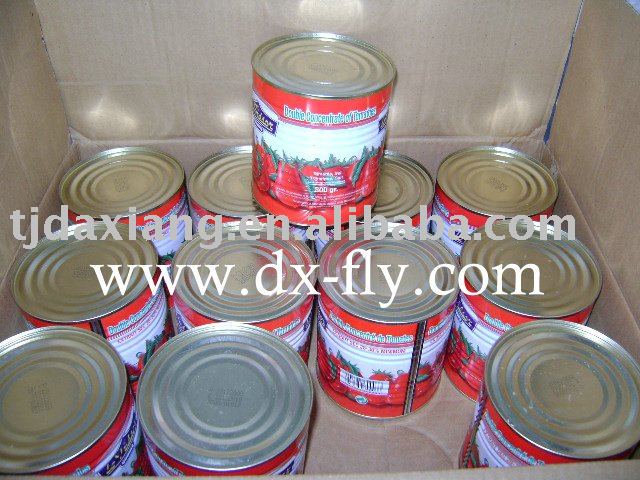 canned  tomato   paste  (high quality canned  tomato   paste   28 - 30 %  cold   break e 800g X 12tins/ctn)