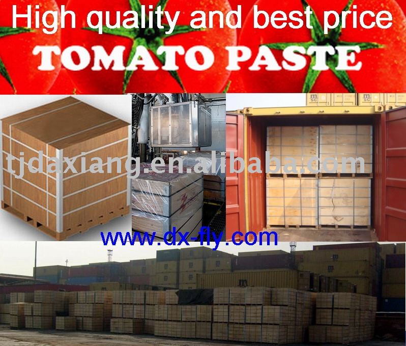 tomato paste (2009 crop chinese high quality aseptic tomato paste brix:36-38% in wooden-ton-bins)