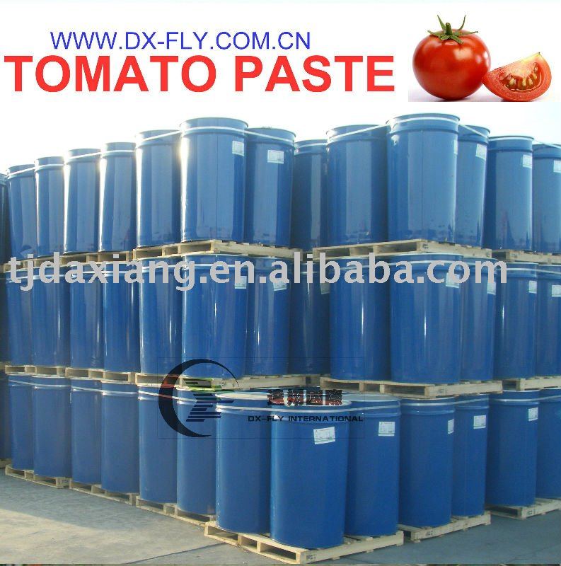 Tomato paste in drums 36-38% brix CB 2010 crop
