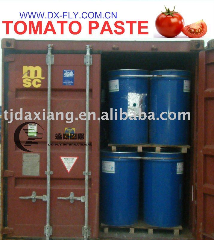 Tomato paste in drums 28-30% 36-38%brix CB HACCP
