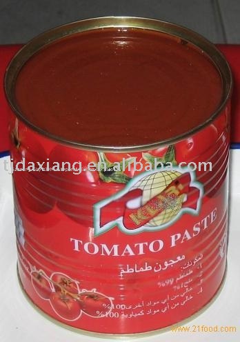 canned tomato paste Brix:28-30%  (cold break)