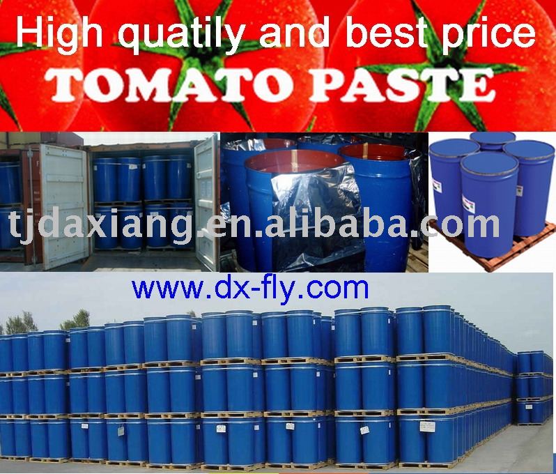  tomato   paste  (2009crop high quality and best price  tomato   paste   brix :28-30%, 36 - 38 % cold brake in  dru 