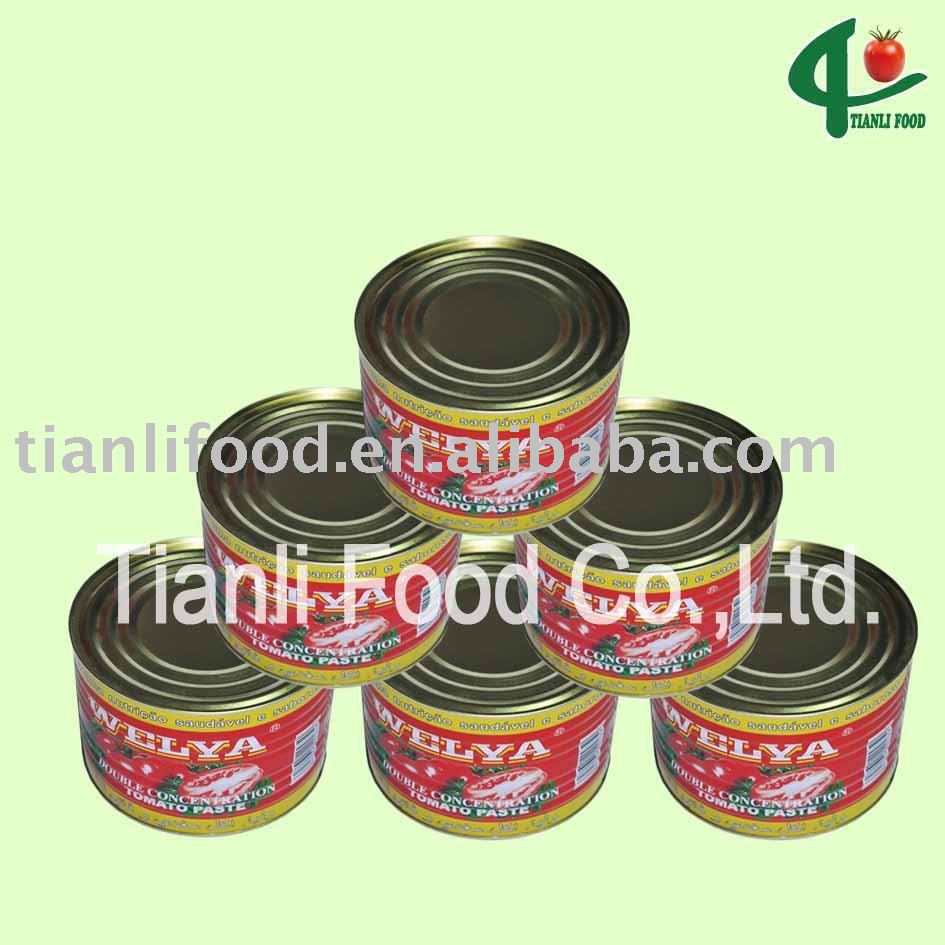 lithograph tin packing tomato paste 28-30