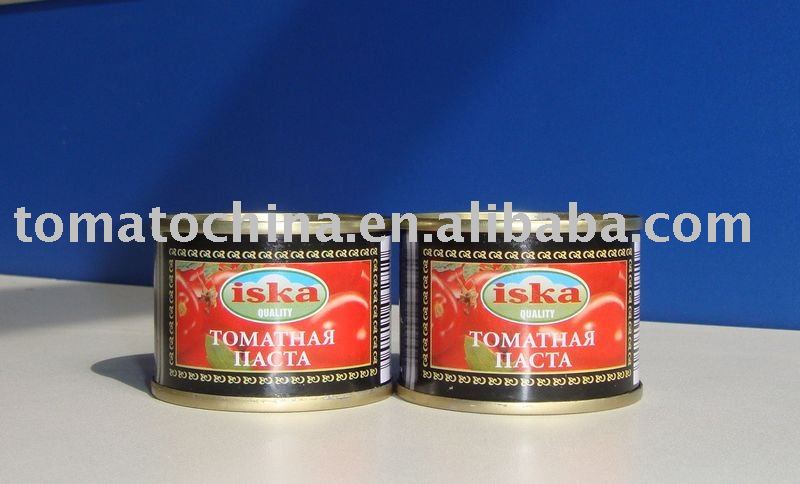 chinese 28-30%brix double concentrated 70gx50tins/ctn canned tomato paste