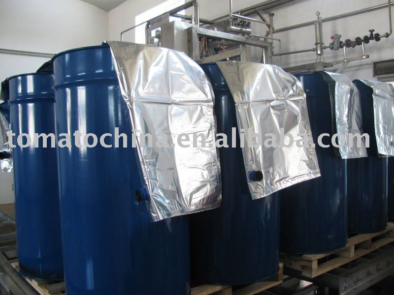 220L aseptic packed cold break tomato paste 28-30