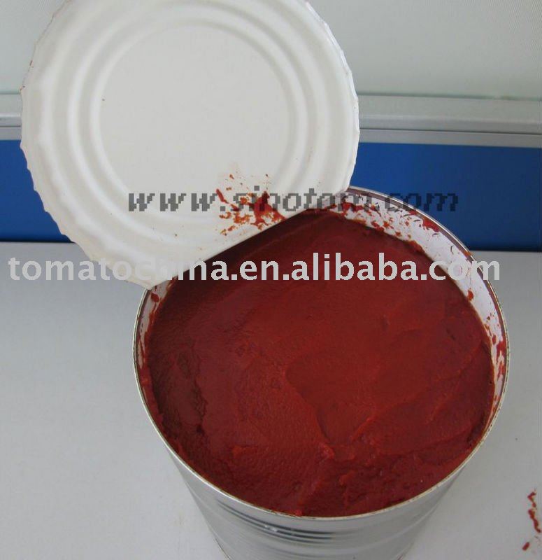 chinese 28-30%brix  4500g  original packed canned  tomato   paste 