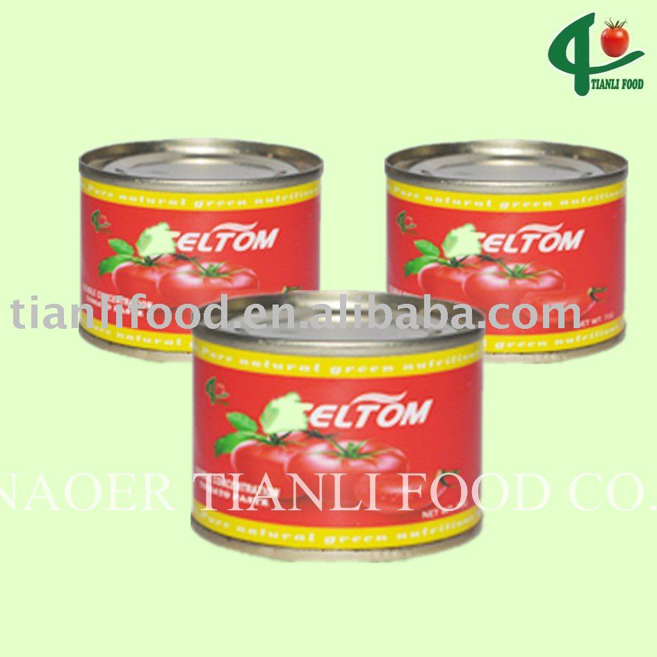 70g Easy Open Canned Tomato Pastechina Teltomoem Price Supplier 21food 4701