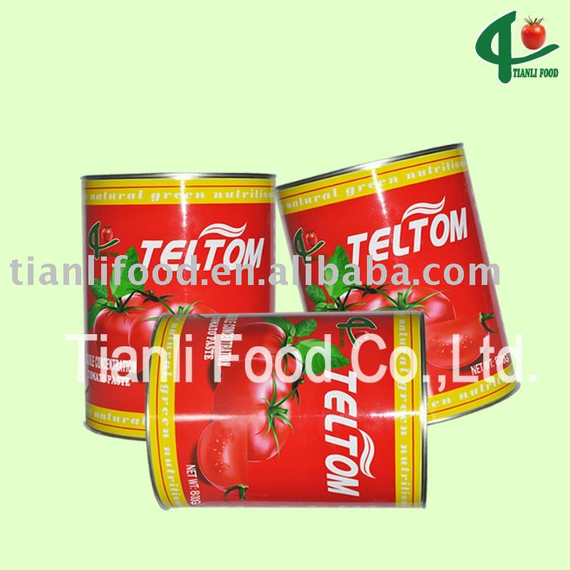 2010 CROP 850G CANNED TOMATO PASTE PRODUCT