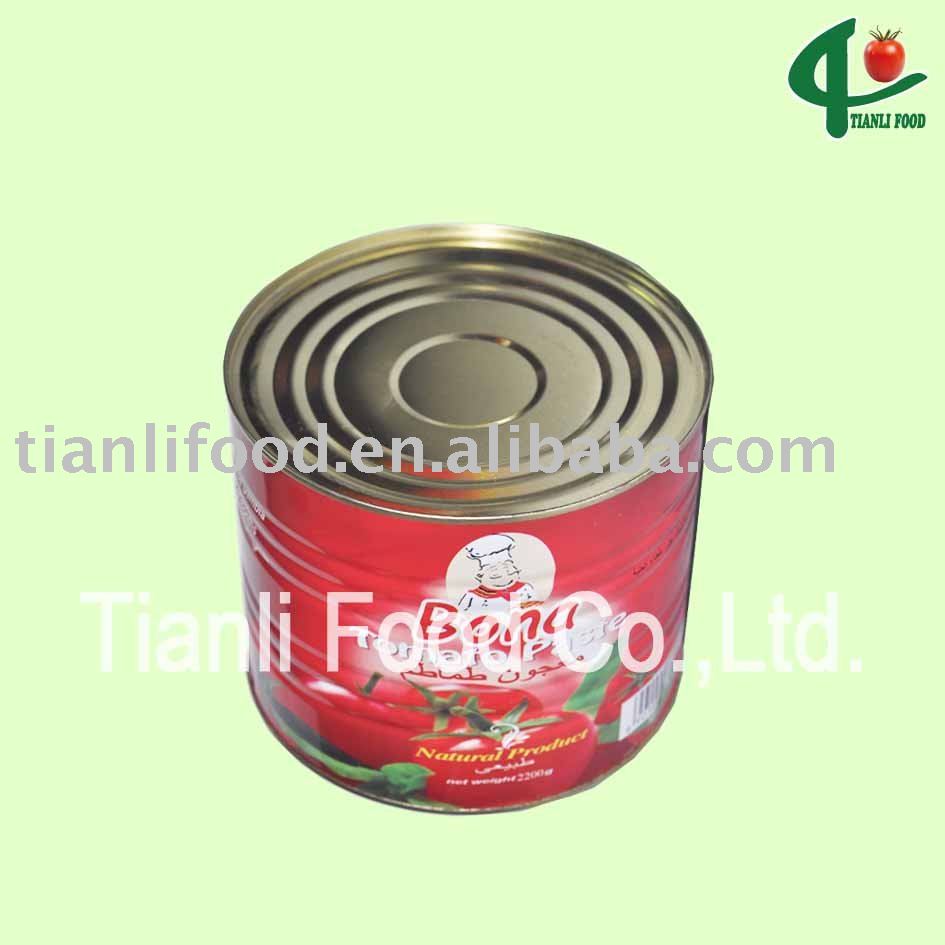 2200g 28-30% canned tomato paste