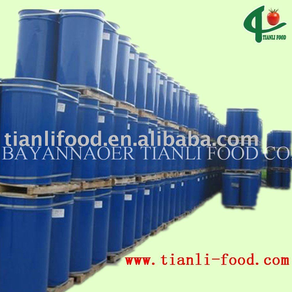 2010 Crop 220L Drum Tomato Paste 36-38% Brix